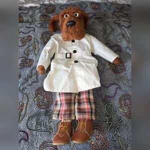 Scruff McGruff the Crime Dog Puppet 26" TAKE A BITE OUT OF CRIME Vintage 1980s